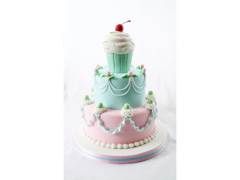 Cupcake Pasta Yeşil*